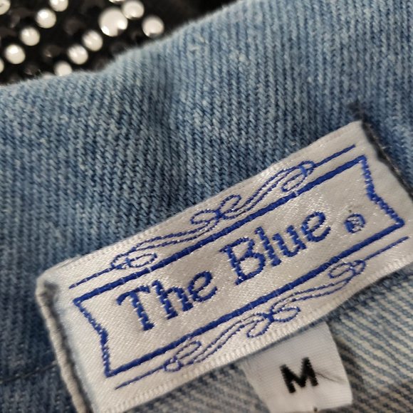 The Blue Denim Jacket Buttons Cowboy pattern - Picture 8 of 8